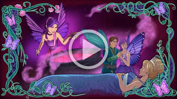 barbie mariposa storybook game